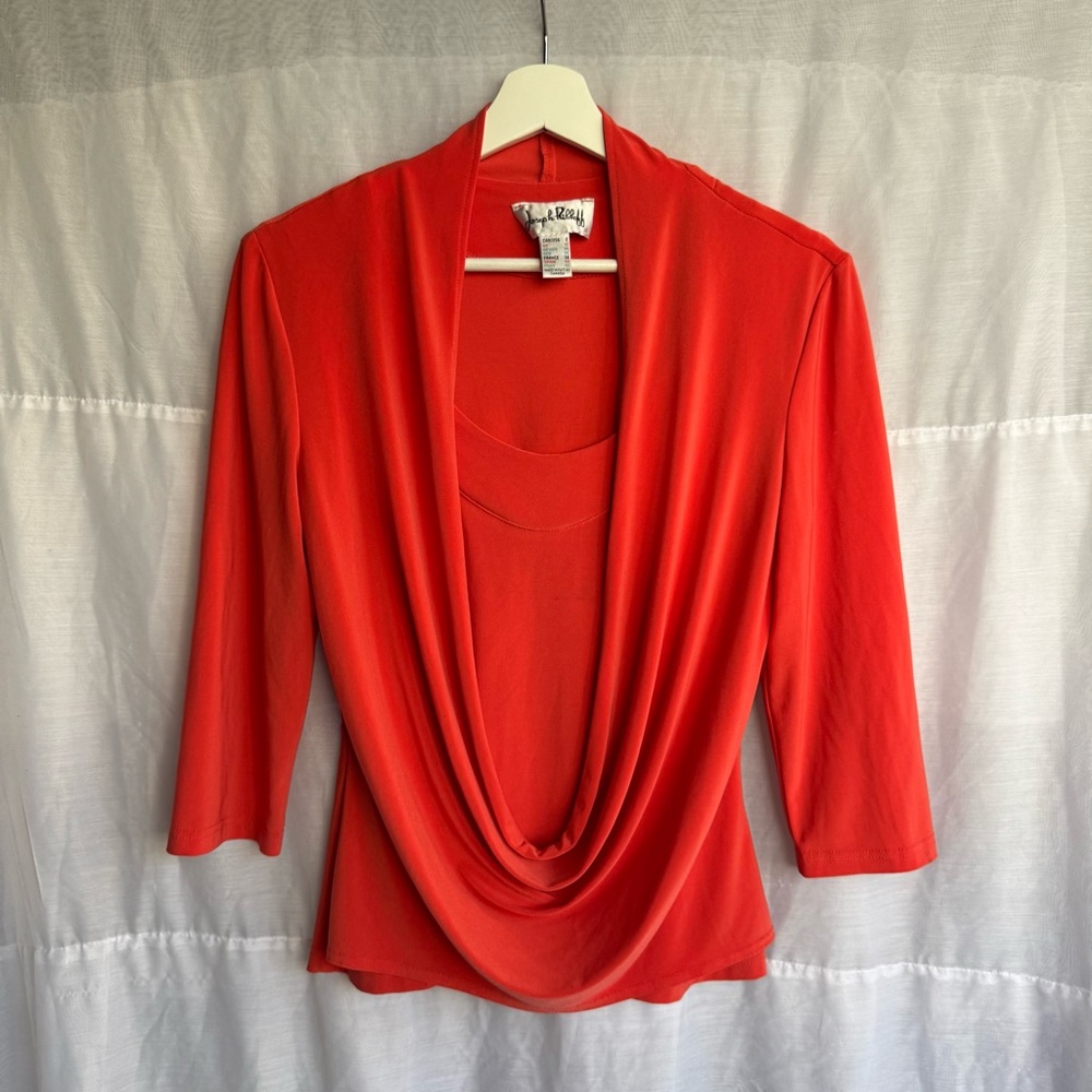 Joseph Ribkoff Cowl Neck Blouse